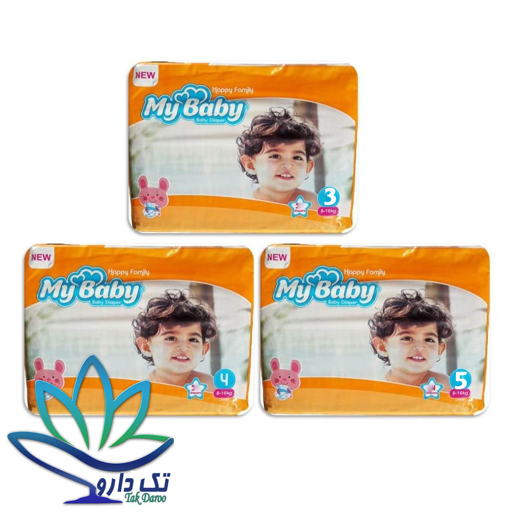 پوشک مای بیبی سری خانواده شاد